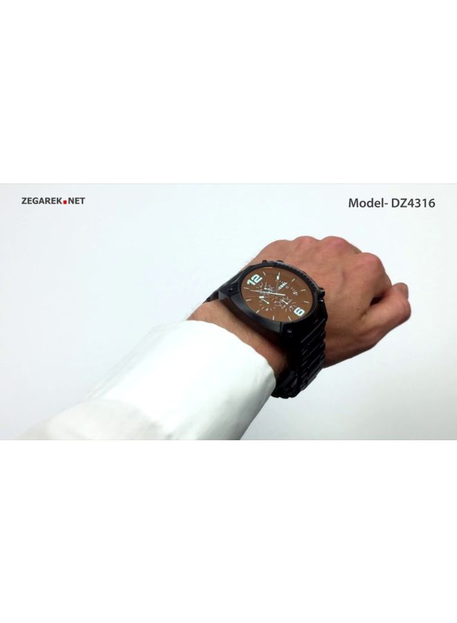 Water Resistant Chronograph Wrist Watch DZ4316
