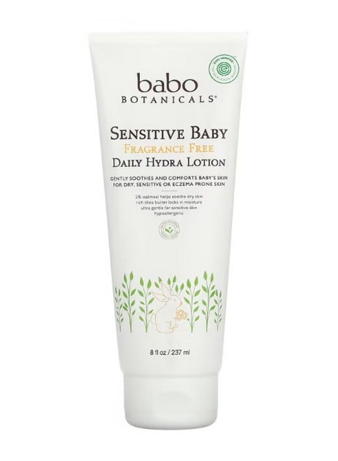 Sensitive Baby Daily Hydra Lotion Fragrance Free 8 fl oz 237 ml