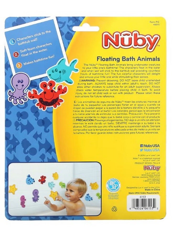 Floating Bath Animals 3 Years 16 Pieces