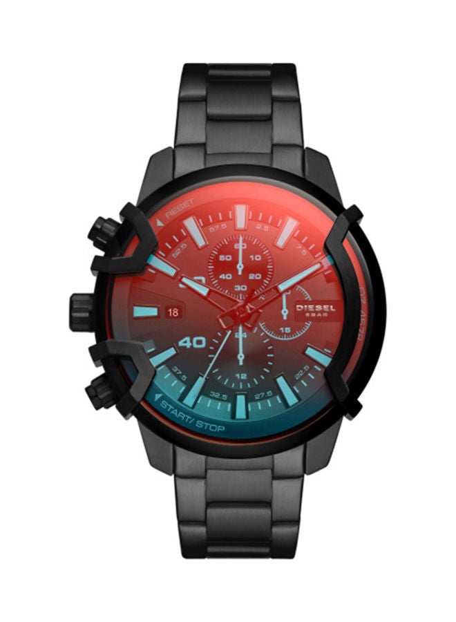 Men's Analog Round Shape Stainless Steel Wrist Watch DZ4578 - 48 Mm