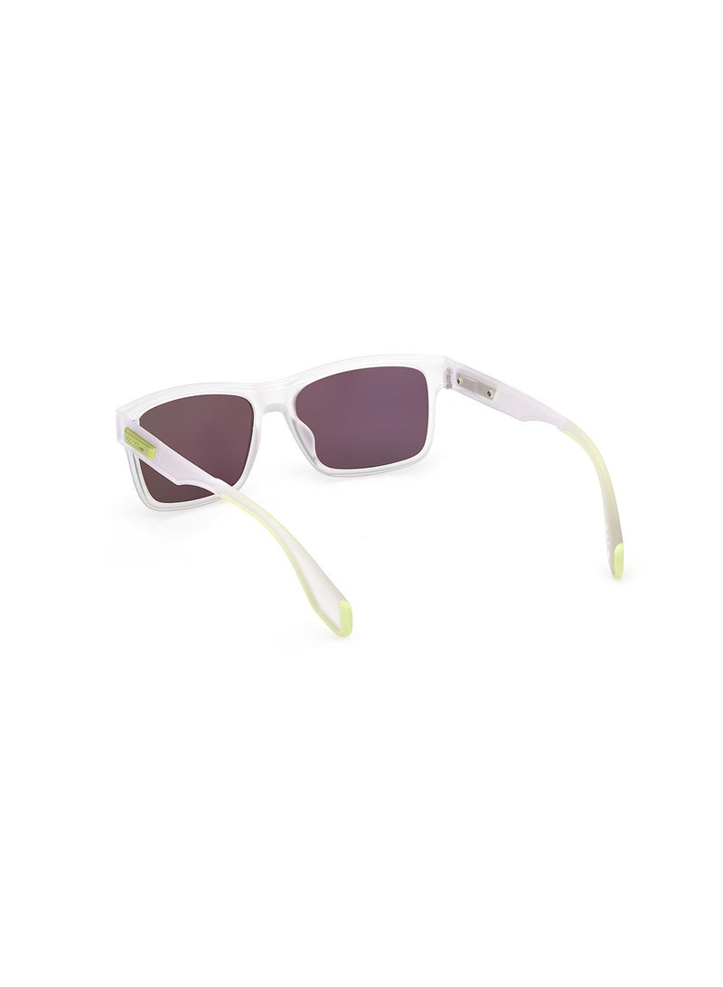 Men's UV Protection Rectangular Sunglasses - OR006726X55 - Lens Size: 55 Mm