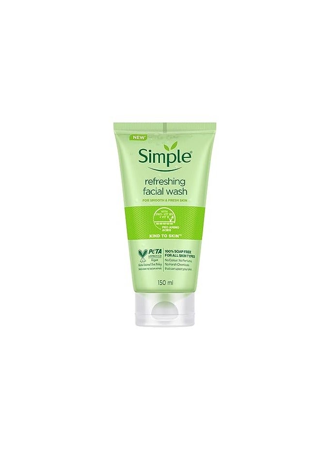 Simple Kind To Skin Refreshing Facial Wash