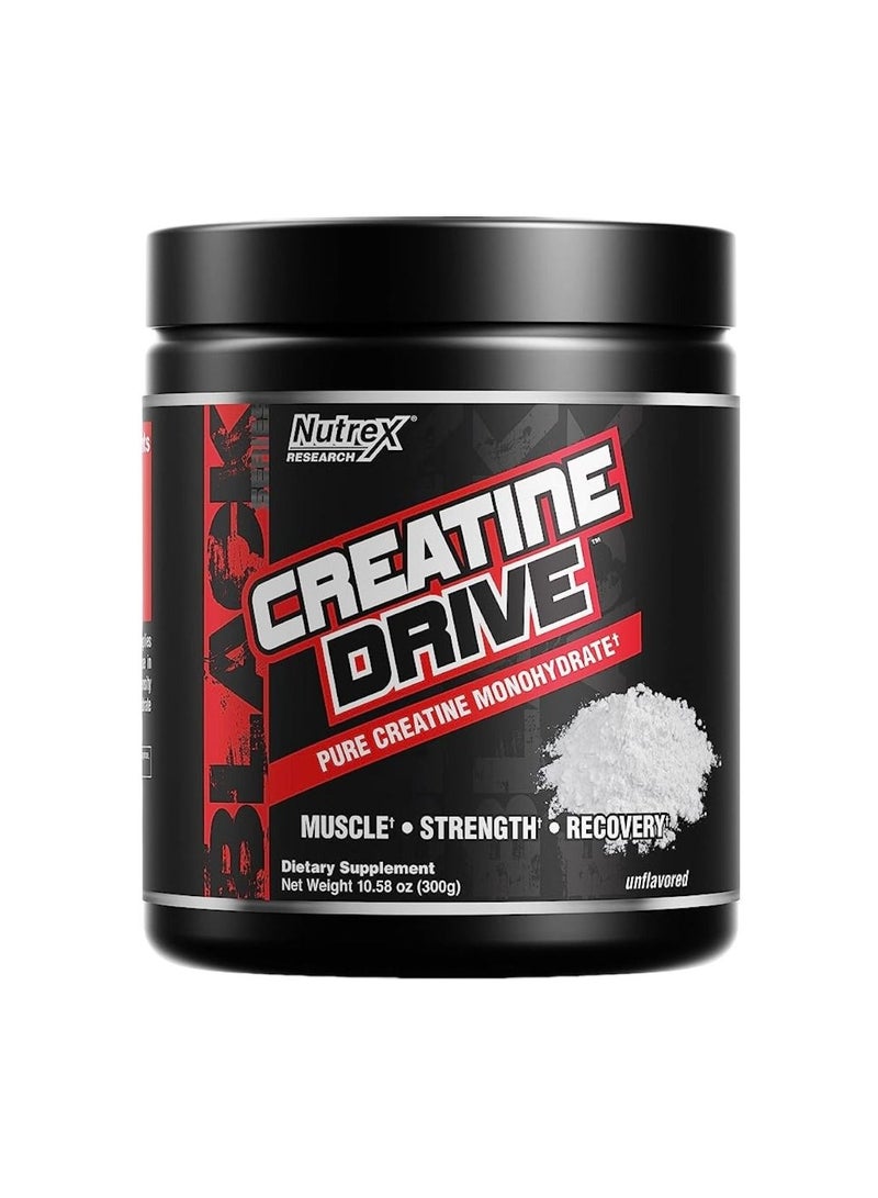 Creatine Drive Pure Creatine Monohydrate Unflavored 300g