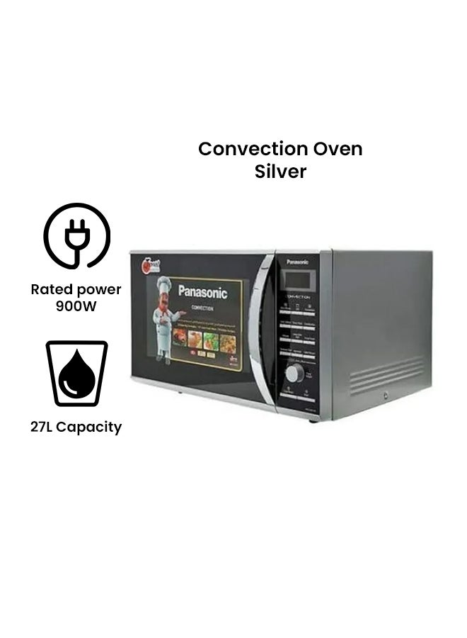 Microwave Oven With Convection And Grill 27 L 900 W NN-CD671M Silver