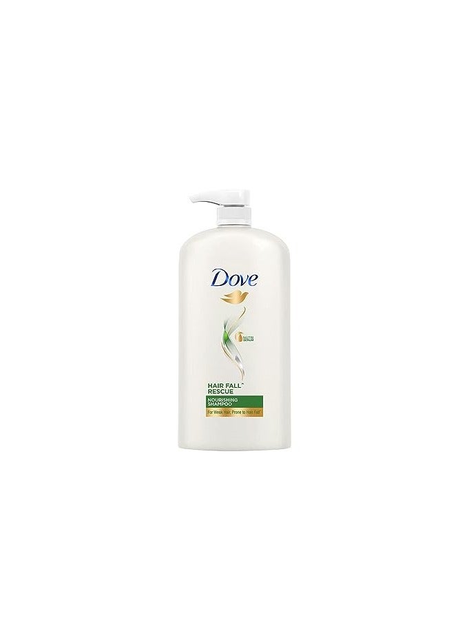 Dove Hair Fall Rescue Shampoo For Damaged Hair Hair Fall Control for Thicker Hair Mild Daily Anti Hair Fall Shampoo for Men Women