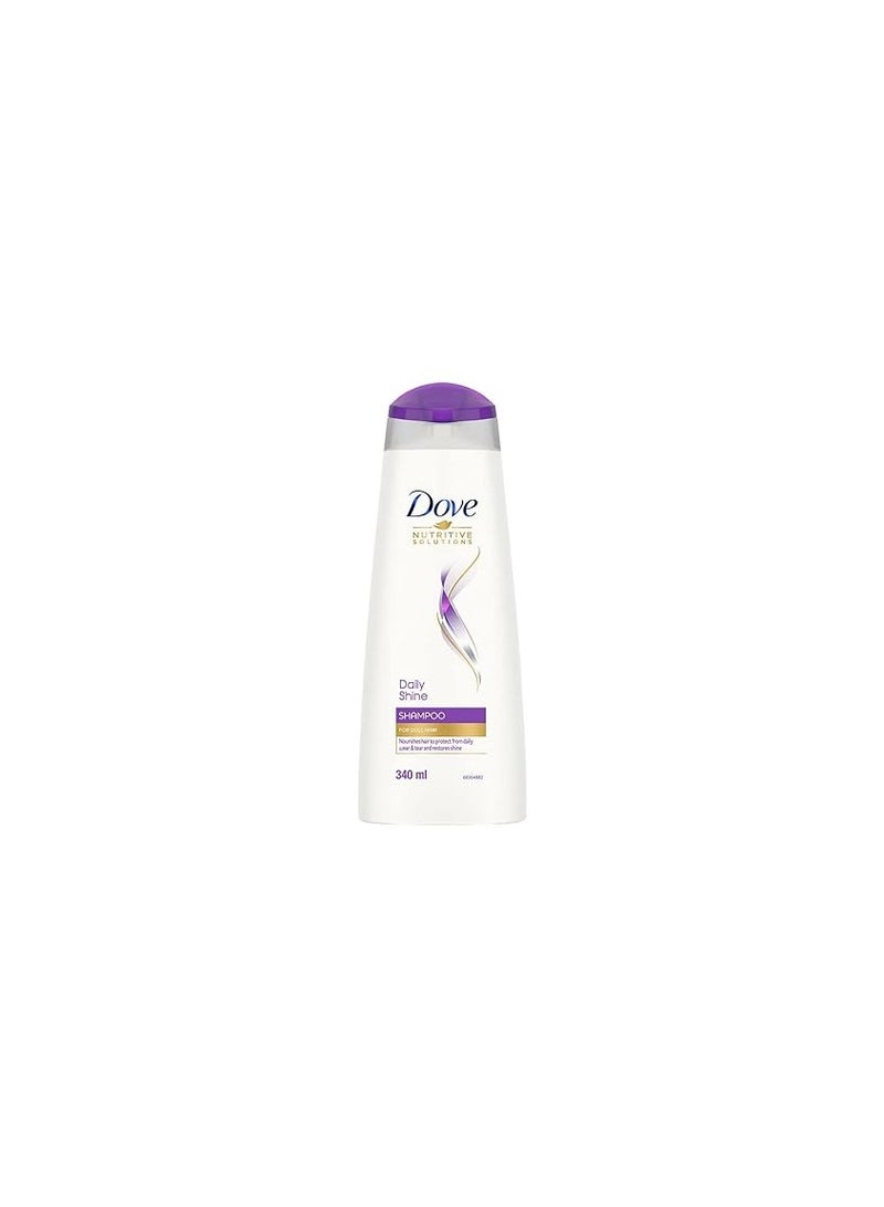 Dove Daily Shine Shampoo or Dull Brittle Hair Strengthening Shampoo Gives Smooth and Strong Hair