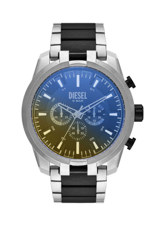 Men's Analog Round Shape Stainless Steel Wrist Watch DZ4587 - 58 Mm