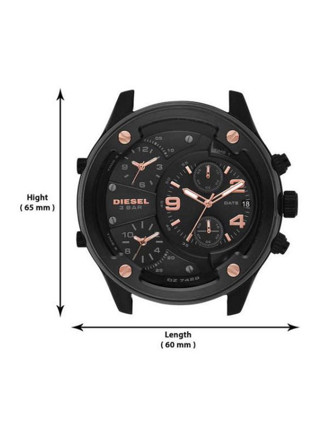 Men's Leather Analog Watch DZ7428