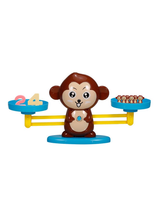 Math Game Monkey Balance Counting Toys For Boys & Girls 26.5 x 7.5 26.5cm
