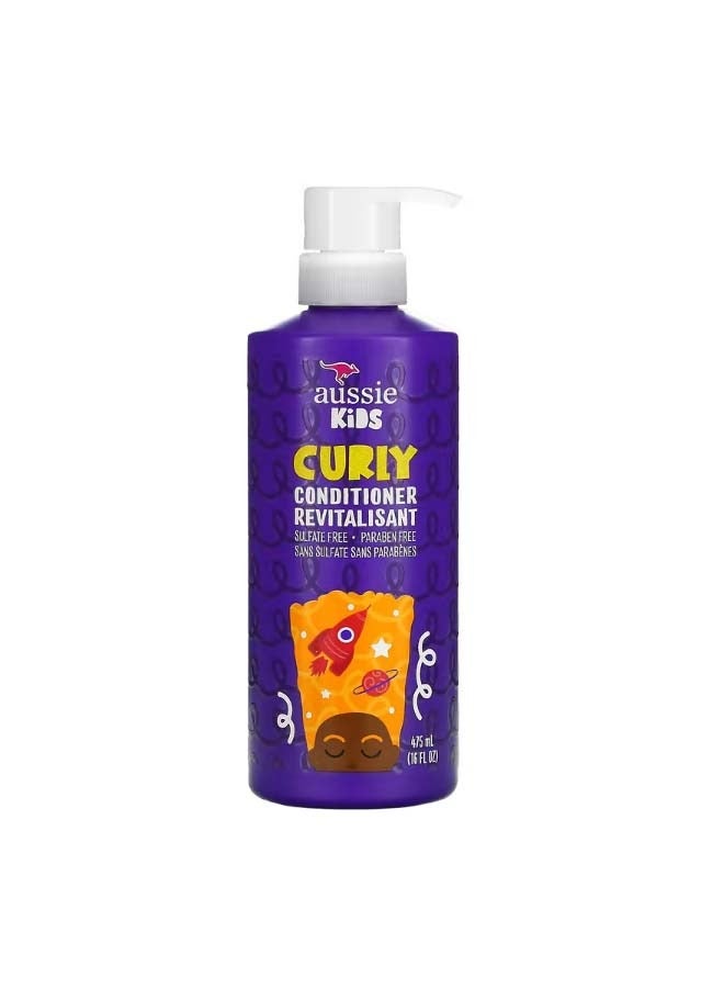 Kids Curly Conditioner Revitalisant Sunny Tropical Scent 16 fl oz 475 ml