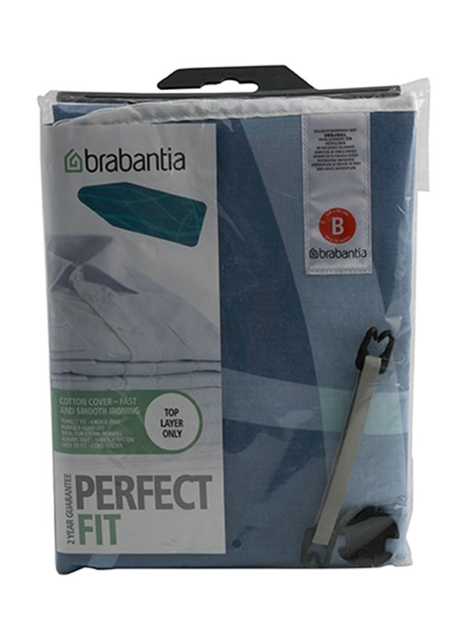 Ironing Board Cover Blue 124x38centimeter