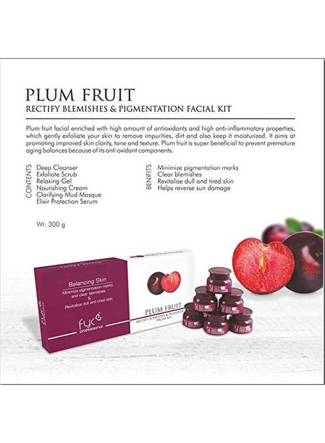 Professional Yavi Cosmetics Plum Fruit Facial Kit