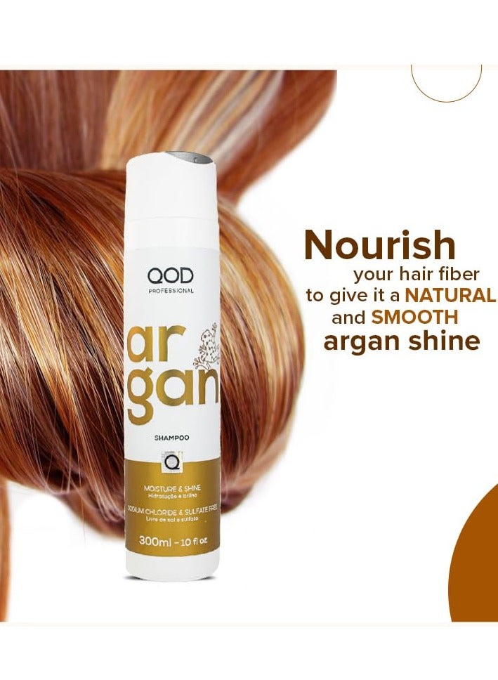 QOD Professional Argan Shampoo Sulphate free Sodium Chloride free
