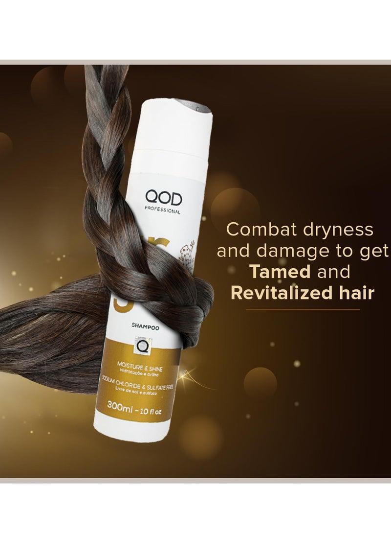 QOD Professional Argan Shampoo Sulphate free Sodium Chloride free