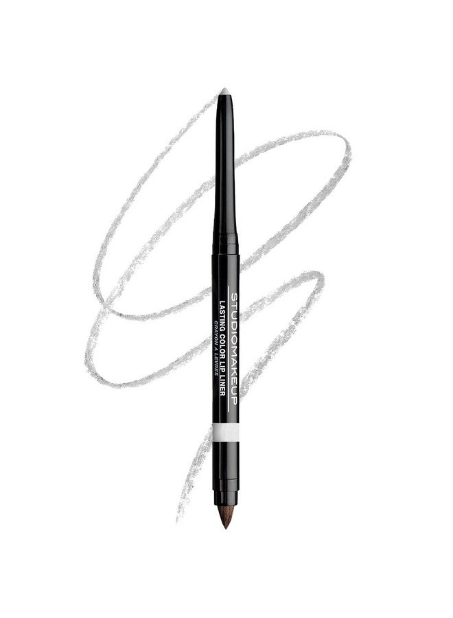 Translucent Lip Liner Set W/ Lip Brush & Sharpener Long Lasting Natural Lip Liner Waterproof Lip Pencil W/ Tapered Lip Liner Brush Gliding Lip Liner Pencil To Prevent Lipstick Color Bleeding