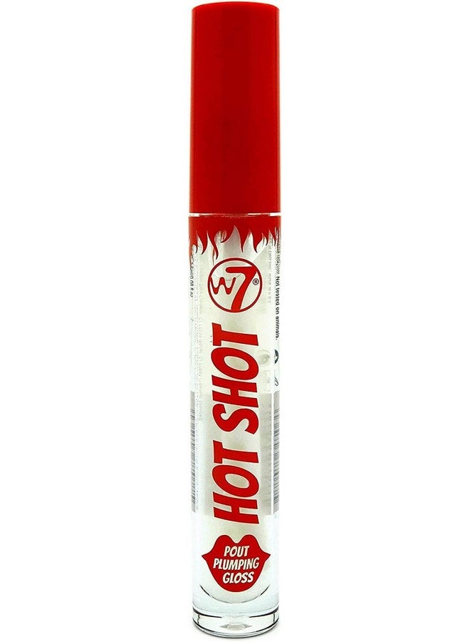 Hot Shot Plumping Gloss Enhancing Plump Effect For Fuller Lips Clear Natural High Shine Finish
