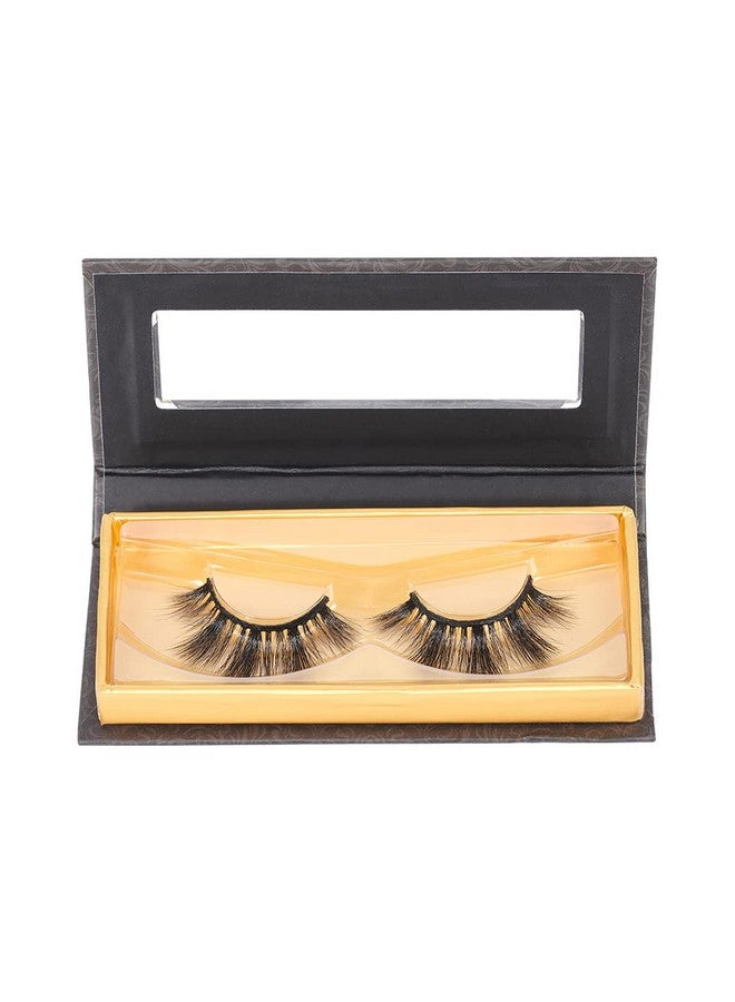 Arison Faux Mink Lashes Natural Look Fluffy Fake False Eyelashes 3D Wispy Lashes Long Lashes Bulk For Women B03