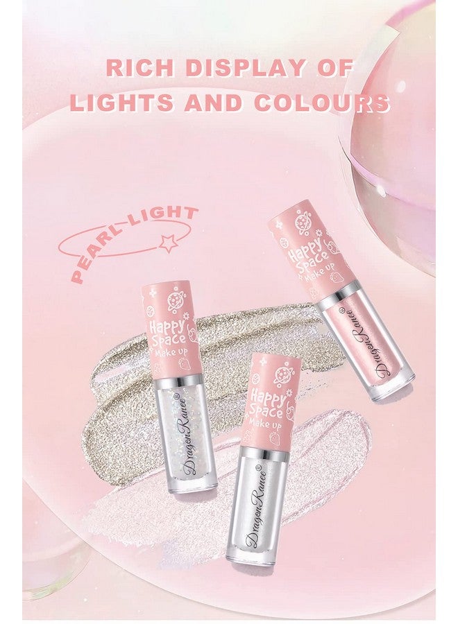 8Pcs Liquid Glitter Eyeshadow Bling Under Eye Shadow Quick Drying Liquid Sparkling Eyeshadow Eyeliner Eyelid Make Up Set Highlight Shimmer Loose Glitter Glue For Sparkly Eye Makeup