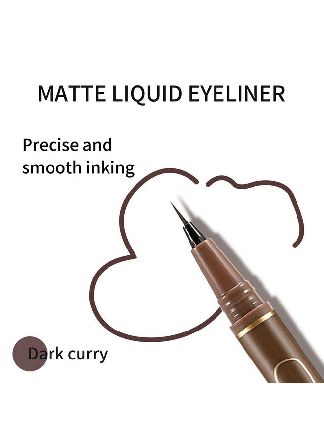 Eyeliner Liquid Liner Black Eyeliner Pen Waterproof With Felt Tip Ink Liner Eye Liner Long Lasting Quick Drying