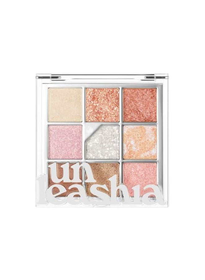 Glitterpedia Eye Shadow Palette;Point Makeup Vegan;Korean Cosmetics;Daily;Matte;Glitter;Shimmer;Pearl;Daily;Party;Sparkling… (No.1 All Of Glitter)