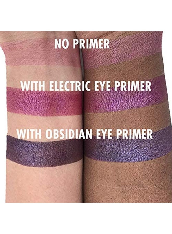 Eye Primer Luxurious Silky Soft Balm Formula Longer Lasting With No Creasing Black Finish 100% Vegan And Cruelty Free Handmade In Usa 10 Grams (Obsidian)