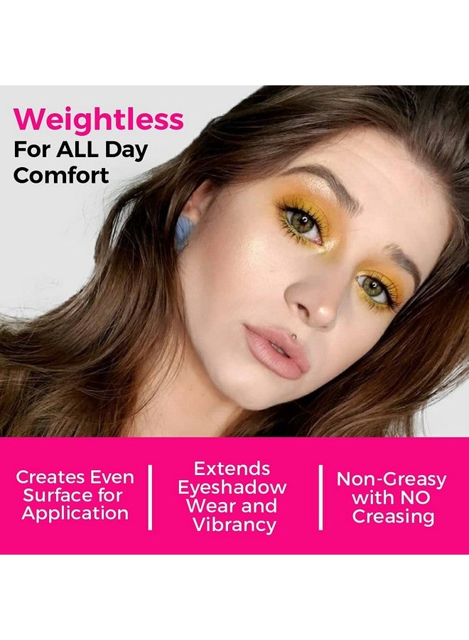 Eye Primer Luxurious Silky Soft Balm Formula Longer Lasting With No Creasing Black Finish 100% Vegan And Cruelty Free Handmade In Usa 10 Grams (Obsidian)