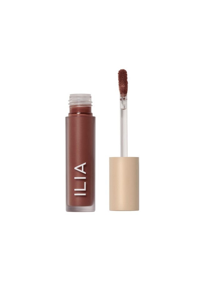 Liquid Powder Matte Eye Tint ; Non Toxic Vegan Cruelty Free Clean Makeup (Baroque Deep Burgundy)