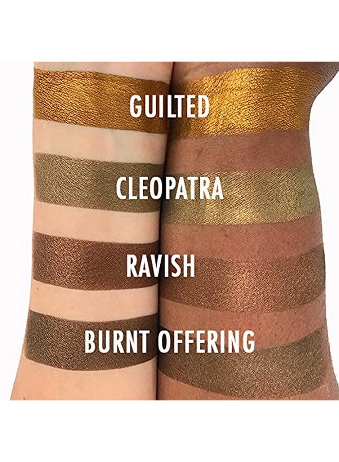 Metallic Eyeshadow Silkysmooth And Highly Pigmented Longer Lasting With No Creasing 100% Vegan And Cruelty Free Handmade In Usa 8 Grams Loose Mineral Powder (Jinxed)