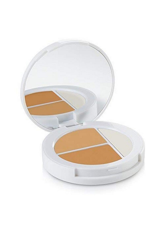 Studio Conceal And Brighten Highlight Trio Two Toned Concealers Shimmering Highlighter Medium/Tan Shade With Free Concealer Brush 3 Grams