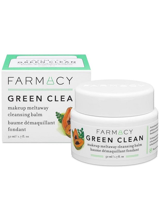 Natural Makeup Remover Green Clean Makeup Meltaway Cleansing Balm Cosmetic Travel Size 1.7 Oz