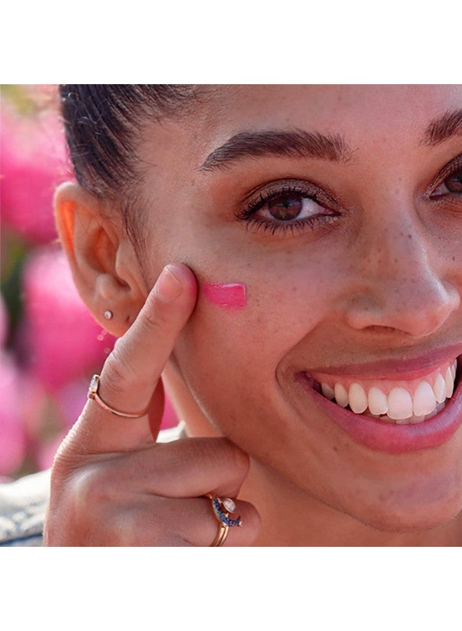 Natural Tulip Tint Lip + Cheek Balm ; Cruelty Free Non Toxic Clean Beauty (Petal Pink)