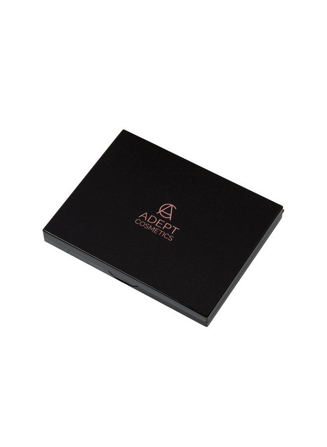 The Adept Palette In Singularity Black Double Sided Magnetic Empty Palette With Divider Holds Over 100 Single Round Standard Sized Eyeshadow Pans Hardshell Case