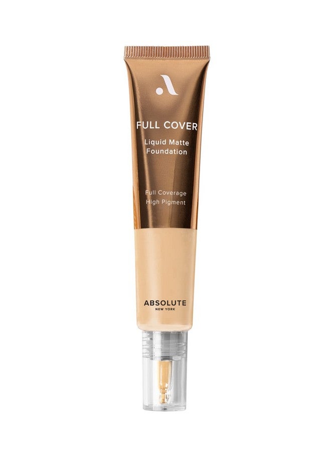 Full Cover Liquid Matte Foundation (Neutral Linen)