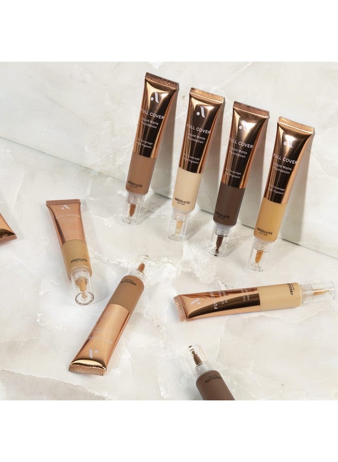 Full Cover Liquid Matte Foundation (Neutral Linen)