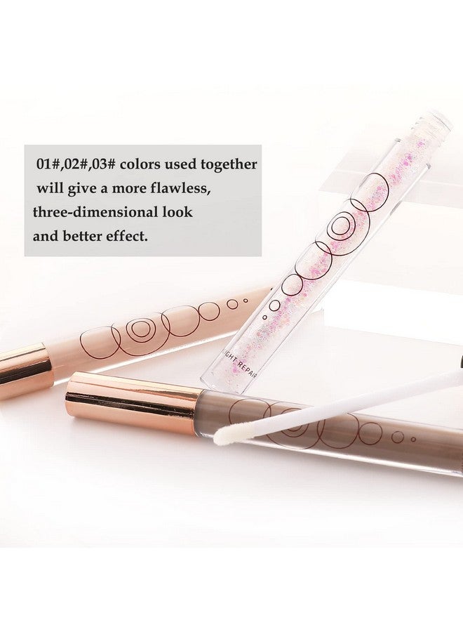 Cream Contour Stick Liquid Bronzer And Highlighter Face Makeup Highlighting&Contouring Pen Creamy Concealer Highlight Stick Easy To Create A Natural Matte Finishing Available In 3 Types