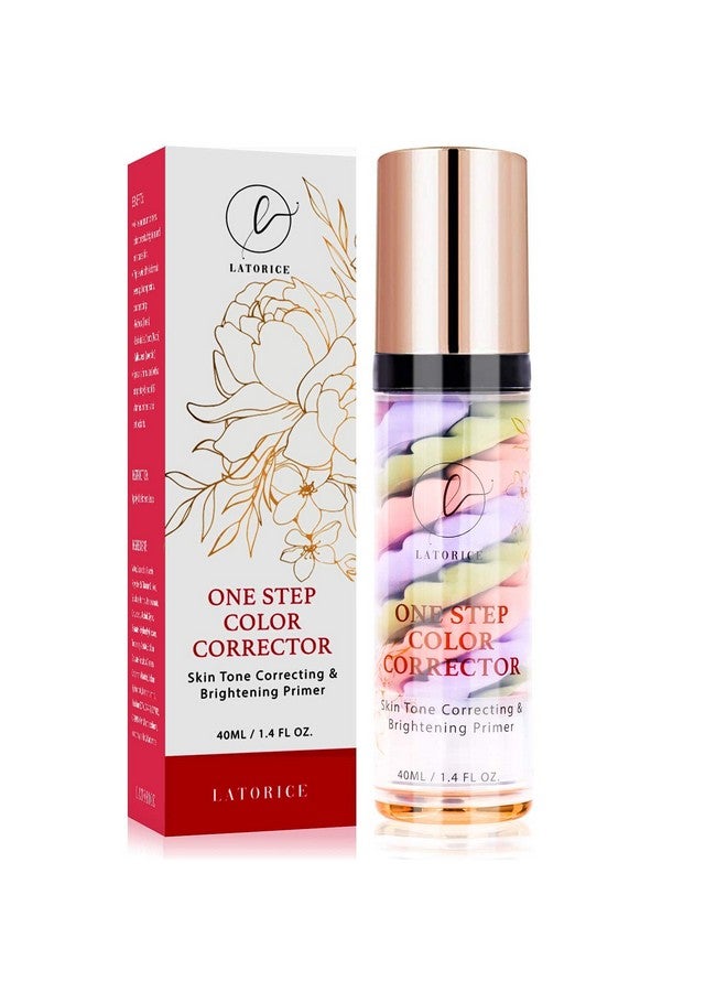 One Step Color Corrector Isolation Cream Makeup Primer Skin Tone Correcting And Brightening Primer Oil Control Moisturizing Latorice