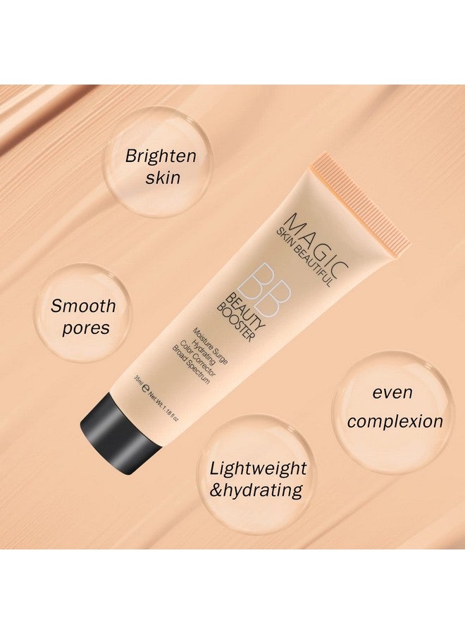 Hydrating Bb Cream Full Coverage Foundation&Concealer Color Correcting Cream Tinted Moisturizer Bb Cream For All Skin Types Evens Skin Tone