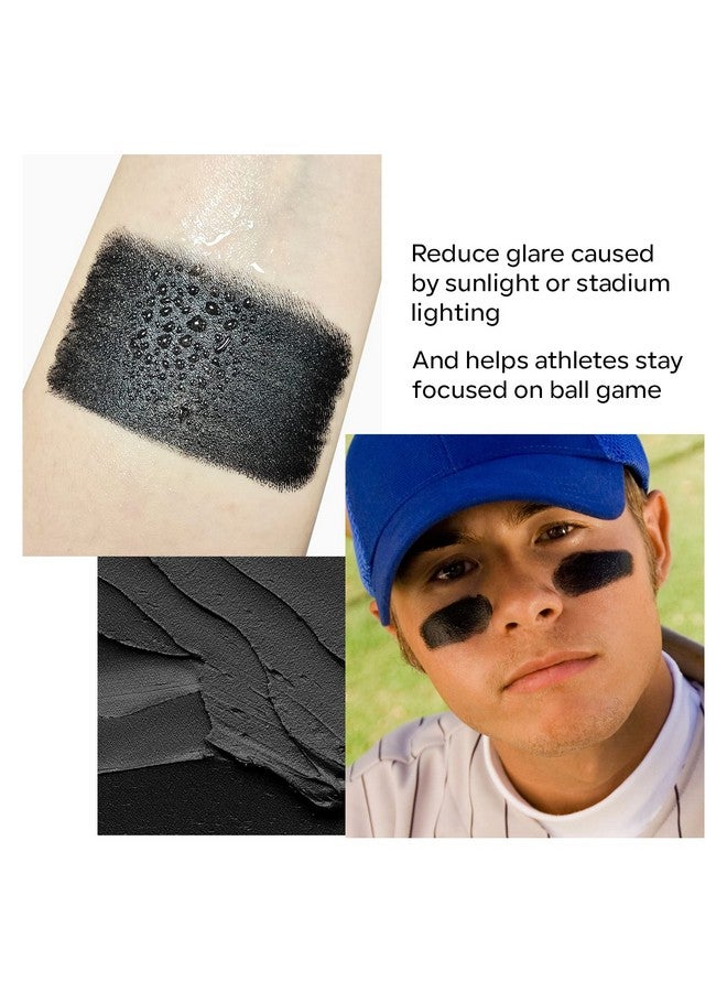 1Pc Eye Black Eyeblack Stick For Sports Baseball/Softball/Football Anti Glare Sun Protect Outdoor Sports Accessories For Athletes Baseball Under Eye Black Face Paint Sweat Proof