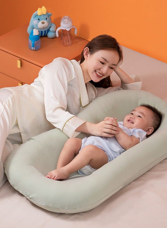 Newborn Baby Bionic Sleeper, Removable Crib, Baby Anti-Pressure Portable Bed