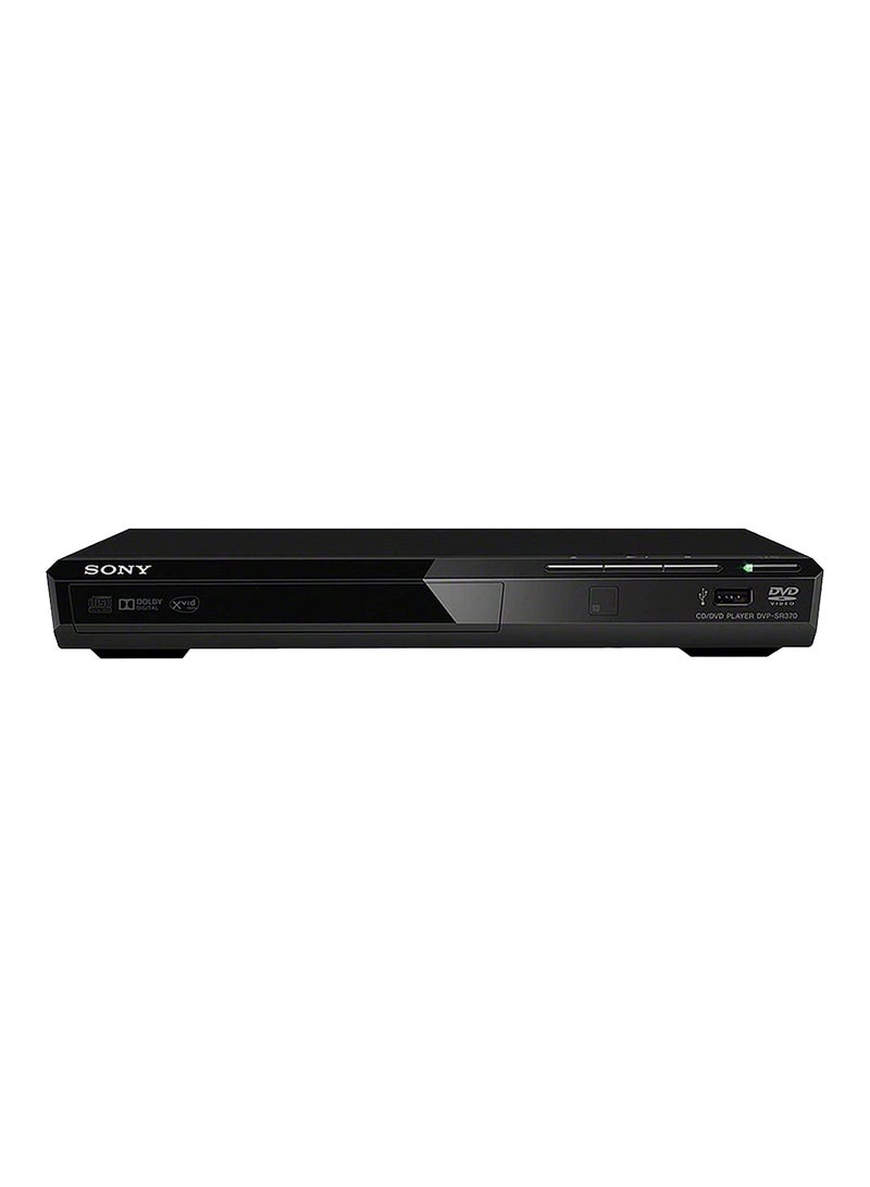 Ultra Slim DVD Player DVP-SR370 Black