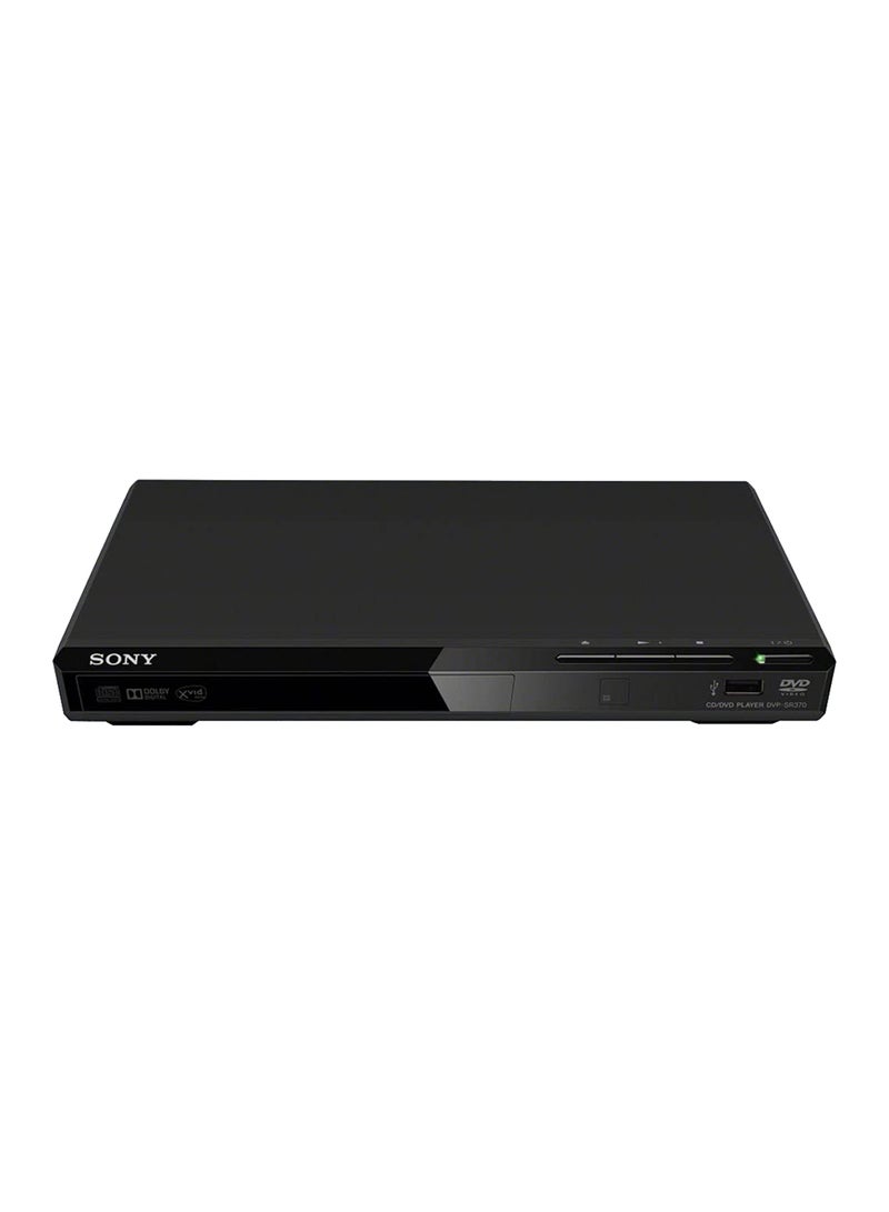 Ultra Slim DVD Player DVP-SR370 Black