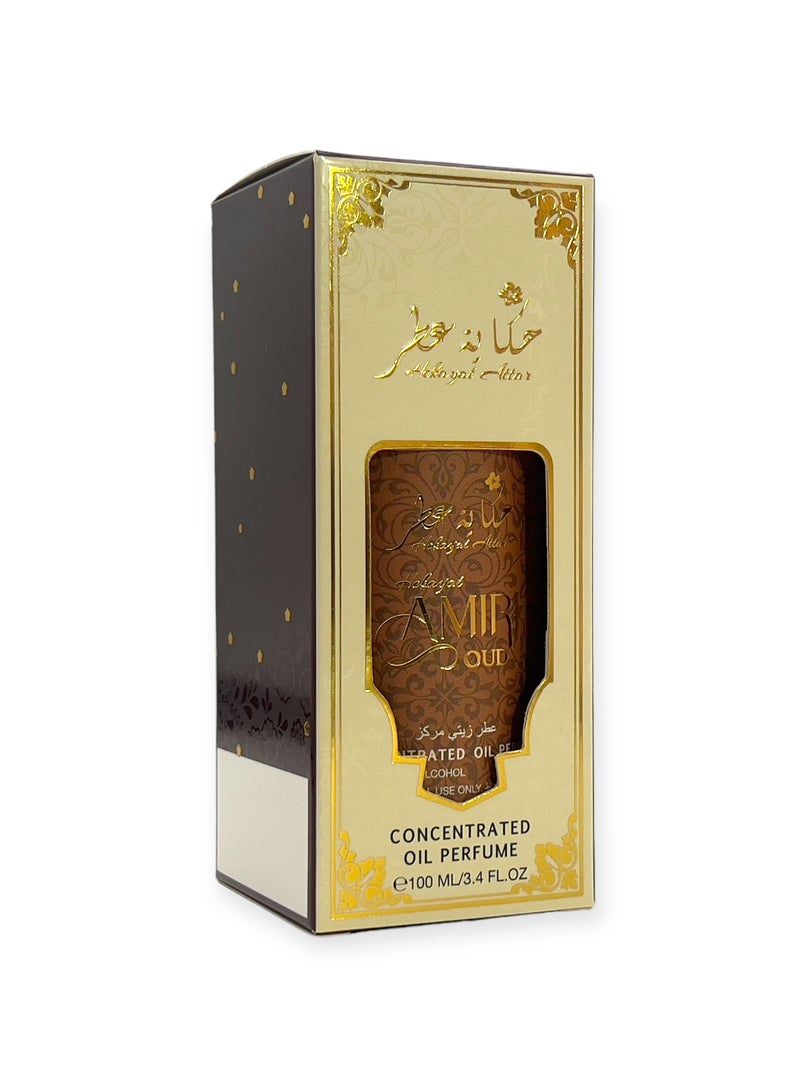 Hekayat Amiri Oud 100 ml Concentrated Oil Perfume