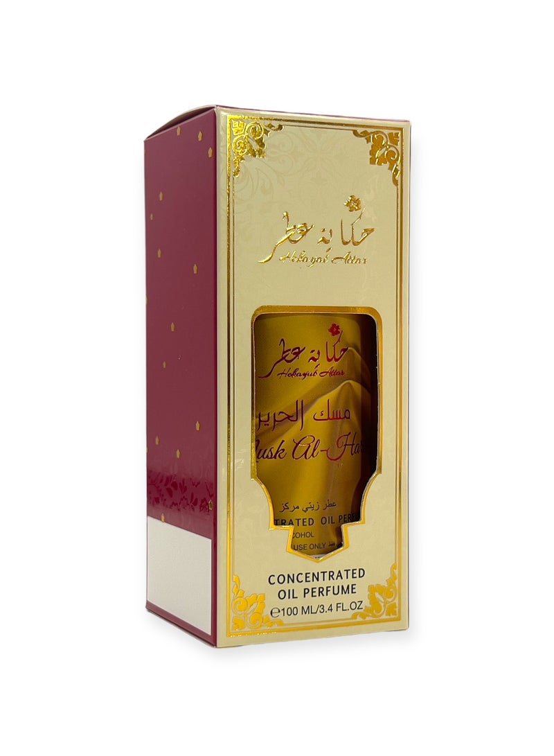 MUSK AL HARIR 100 ML CONCENTRATED PERFUME OIL