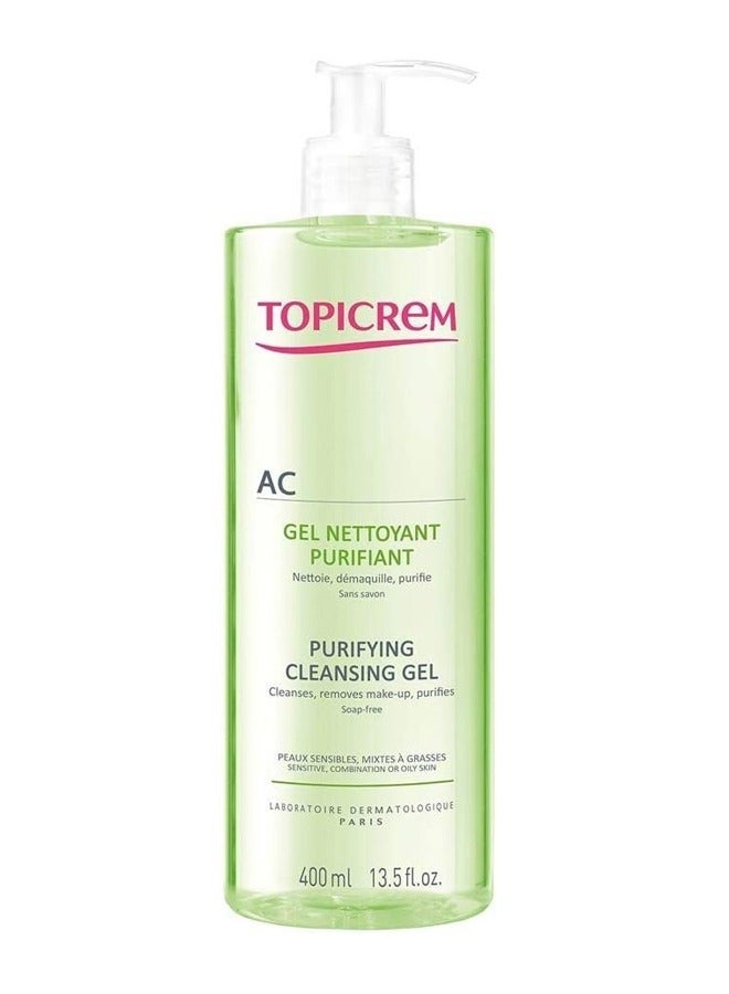 Topicrem AC Purifying Cleansing Gel 400ml