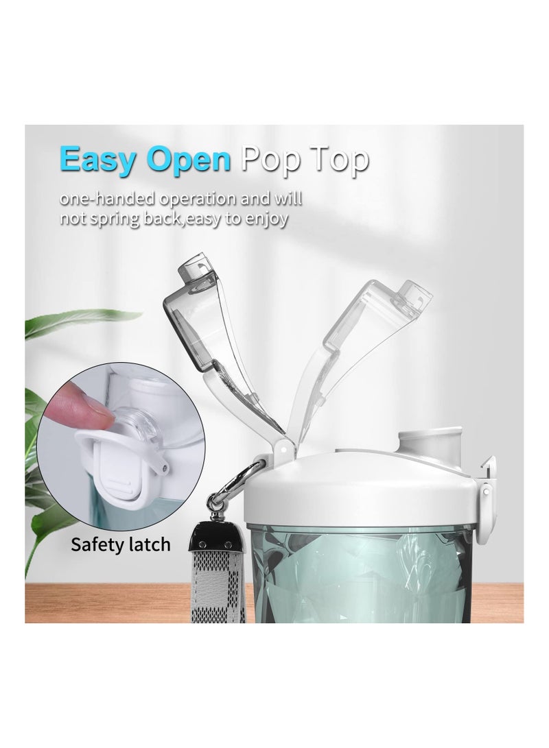 Portable Personal Blender, for Shakes and Smoothies with 6 Blade 20 Oz Travel Cup USB Rechargeable for Kitchen, Home, Travel