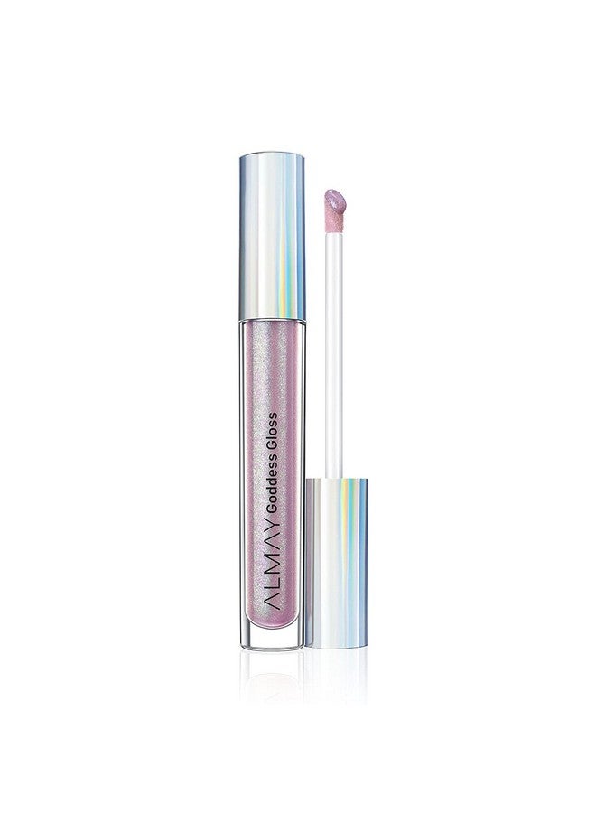 Lip Gloss Non Sticky Lip Makeup Holographic Glitter Finish Hypoallergenic 300 Mystic 0.9 Oz