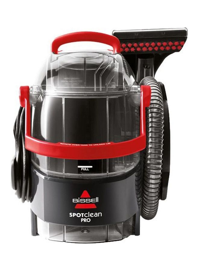 SpotClean PRO – Portable Carpet and Upholstery Cleaner with Dual Tank System 2.8L 750W 1558N – Black / Red 2.8 L 750 W 1558N Black / Red