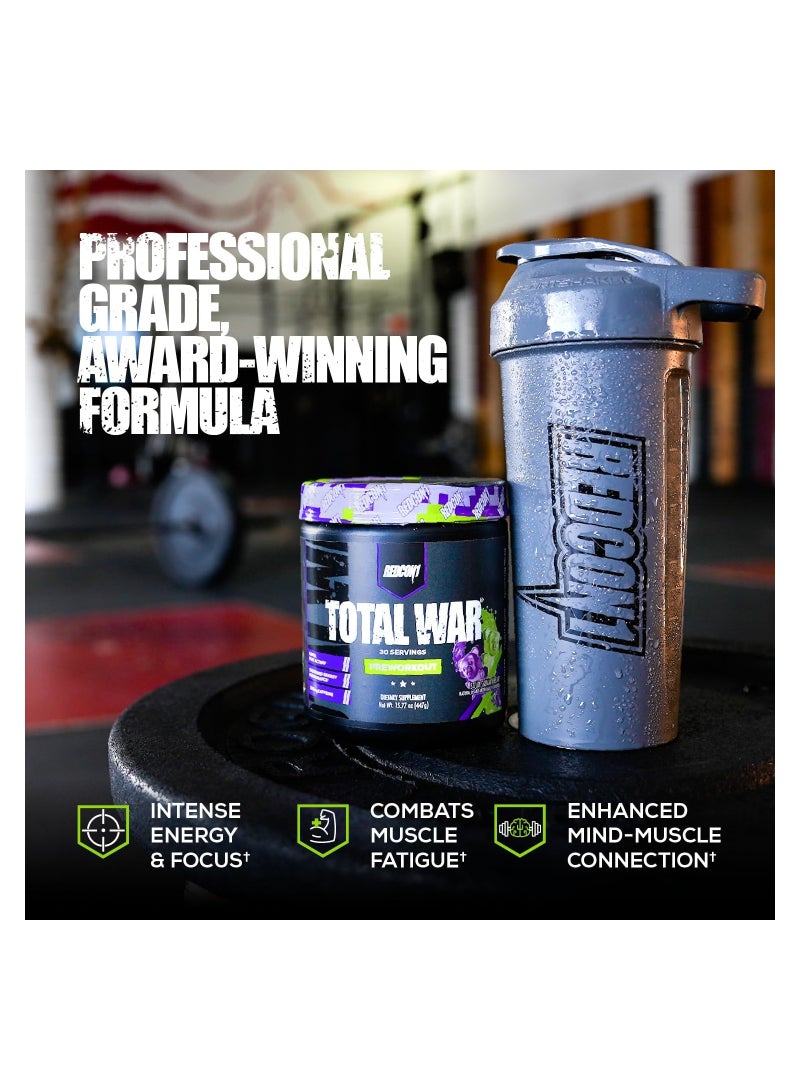Total War Pre Workout Sour Gummy Bear 30 Servings 447 gm