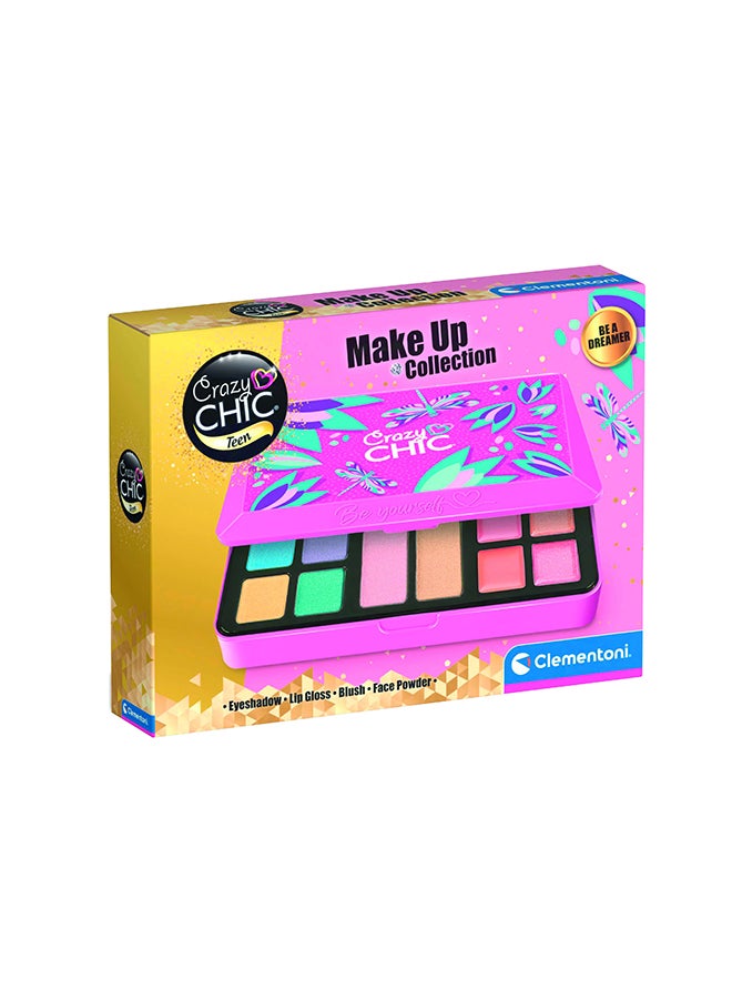 Clementoni Crazy Chic Be Yourself - Be A Dreamer Make up | Make Up Toy Kit | Do it Youself | Pretend Play | Arts & Crafts | Easy to Use | Develops Fine Motor Skills & Creativity | Colorful | Fashionable | Perfect Gift for Fashion Lovers!