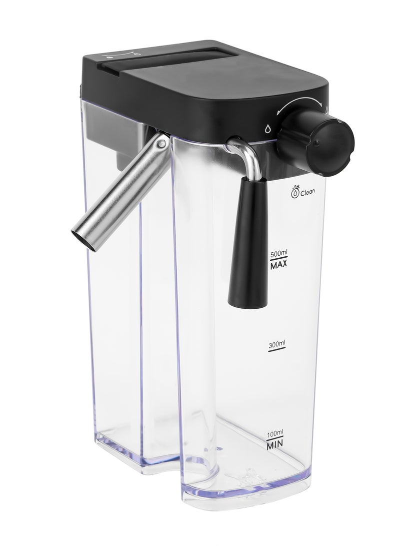 Espresso and Cappuccino Coffee Machine, Equipped with 20 Bar High Pressure Pump and Powerful Steam System, Makes Cappuccino, Lattes, Espresso, Macchiato, Mocha 1.5 L 1250 W GCM1215SA Silver/ Black